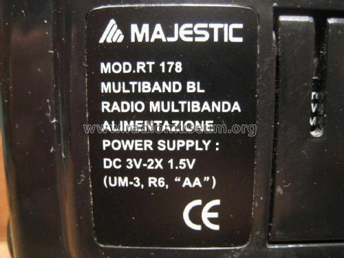 Multiband BL RT 178; Majestic, New (ID = 2110688) Radio