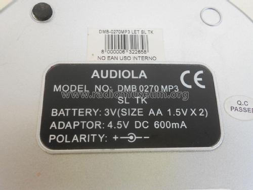 Portable CD MP3 Player DMB 0270 MP3; Audiola brand - see (ID = 2154604) R-Player