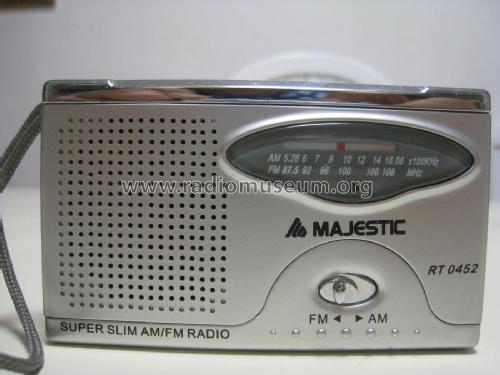 Super Slim AM/FM Radio RT 0452; Majestic, New (ID = 1947007) Radio