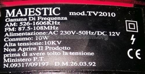 TV2010; Majestic, New (ID = 2618460) TV Radio