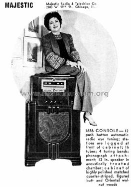 1656-S ; Majestic Radio & (ID = 1023548) Radio