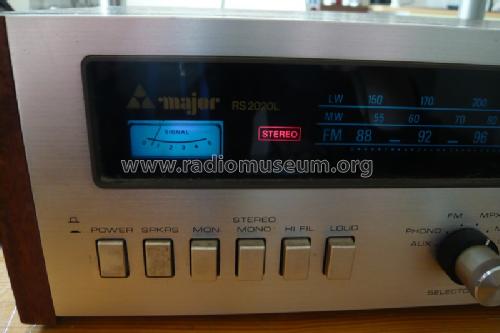 Hifi Receiver RS 2020 L; MAJOR Acoustics Corp (ID = 1158253) Radio
