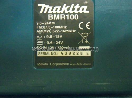 Rechargeable Job Site Radio BMR100; Makita Corporation; (ID = 1518373) Radio