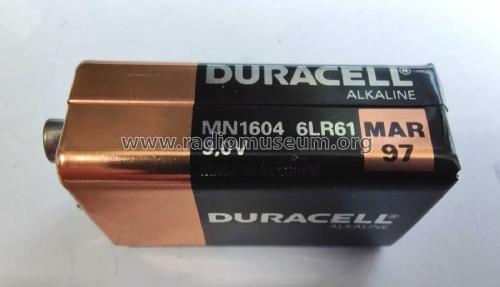 Duracell Alkaline Battery 9V MN1604, 6RL61; Mallory, P.R. & Co.; (ID = 2917927) Strom-V