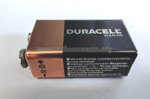 Duracell Alkaline Battery 9V MN1604, 6RL61; Mallory, P.R. & Co.; (ID = 2917928) Aliment.