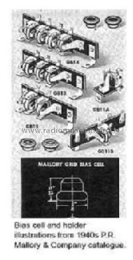 Bias Cell & Holder GB11A; Mallory, P.R. & Co.; (ID = 2088218) Power-S
