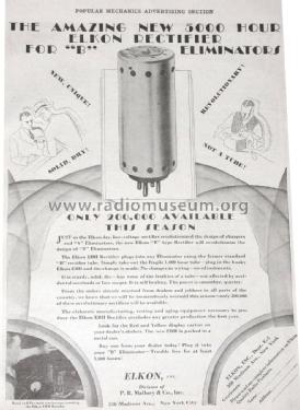 Dry rectifier EBH, Elkon ¨B¨ rectifier; Mallory, P.R. & Co.; (ID = 1731575) Radio part