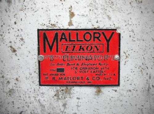 Elkon 'B' Eliminator 6; Mallory, P.R. & Co.; (ID = 2571498) Fuente-Al