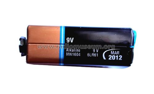 Duracell Ultra M3 Alkaline Battery 9V MN1604, 6LR61; Mallory, P.R. & Co.; (ID = 3074666) Power-S
