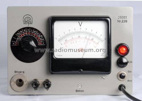 Tonfrequenz-Spannungsmesser J 5001; Malotki, Labor für (ID = 1978641) Equipment
