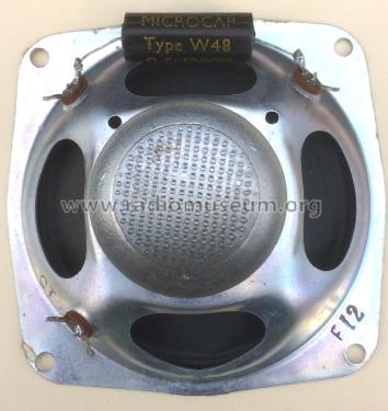 4' High-Impedance Loudspeaker. 50090/40A/80; Manufacturers (ID = 2434673) Lautspr.-K