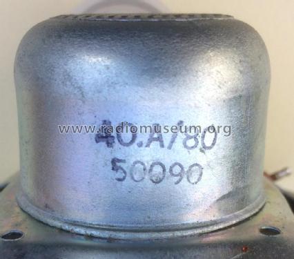 4' High-Impedance Loudspeaker. 50090/40A/80; Manufacturers (ID = 2434675) Lautspr.-K