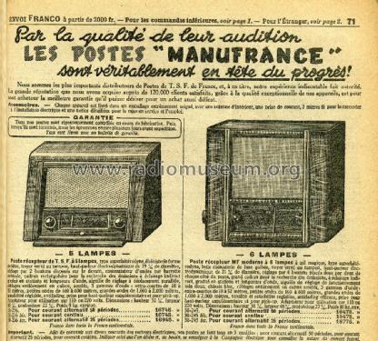 type S2 30-236; Manufrance, (ID = 2088121) Radio