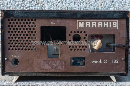 Q-182; Marahis Manufactura (ID = 1661755) Radio