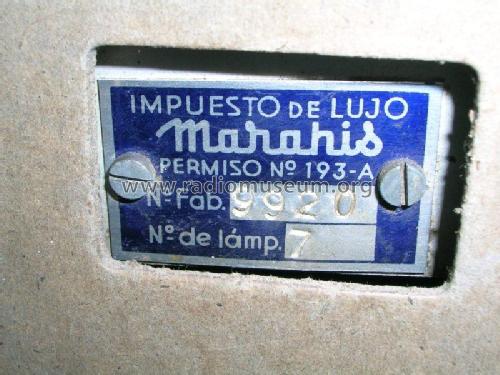 Q-197-FM; Marahis Manufactura (ID = 1193785) Radio