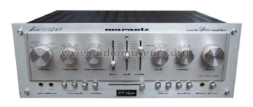 Console Stereo Amplifier 1152DC; Marantz Sound United (ID = 1714430) Ampl/Mixer