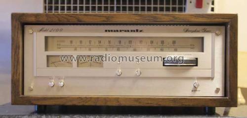 Stereophonic Tuner 2100; Marantz Sound United (ID = 1559476) Radio