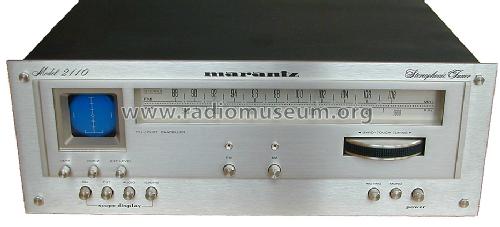 Stereophonic Tuner 2110; Marantz Sound United (ID = 154511) Radio