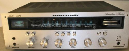 Stereophonic Receiver 2230; Marantz Sound United (ID = 435219) Radio