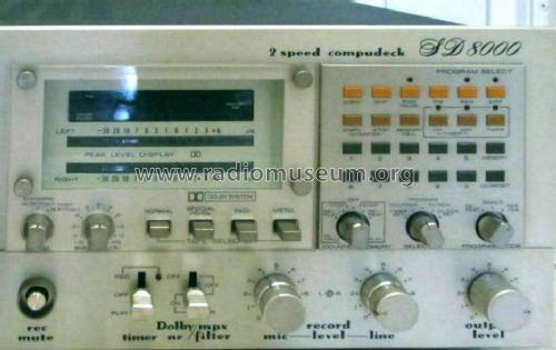 2 Speed Compudeck SD 8000; Marantz Sound United (ID = 1729016) Ton-Bild