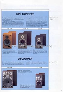 2 Way Speaker System LD-20; Marantz Sound United (ID = 1925262) Speaker-P