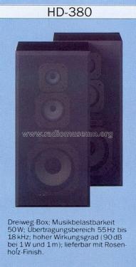 3 Way Speaker System HD-380; Marantz Sound United (ID = 1925167) Speaker-P