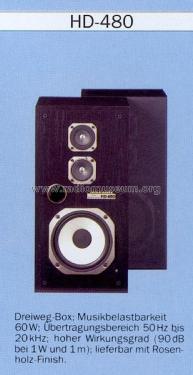 3 Way Speaker System HD-480; Marantz Sound United (ID = 1925164) Speaker-P