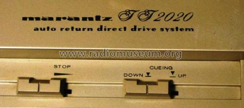 Auto Return Direct Drive System Turntable TT2020; Marantz Sound United (ID = 2344068) R-Player