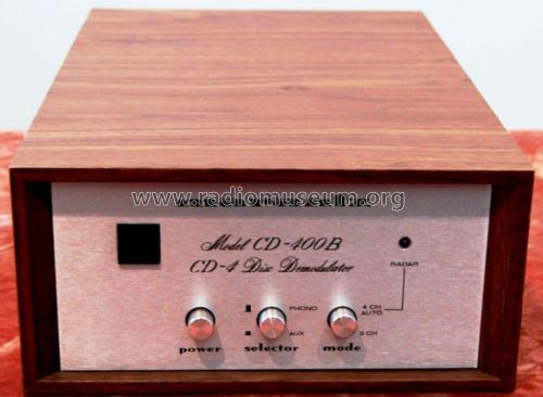 CD-4 Disc Demodulator CD-400B; Marantz Sound United (ID = 1968304) Altri tipi