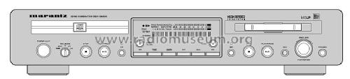 CD/MD Combination Deck CM6200; Marantz Sound United (ID = 1775708) Sonido-V