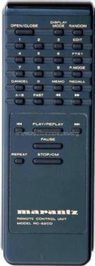 Compact Disc Player CD-52 Mk II ; Marantz Sound United (ID = 2076343) R-Player