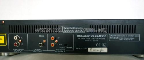 Compact Disc Player CD-57 74CD57 /01B /02B /05B; Marantz Sound United (ID = 1988953) Reg-Riprod