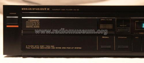 Compact Disc Player CD-56; Marantz Sound United (ID = 1956174) R-Player