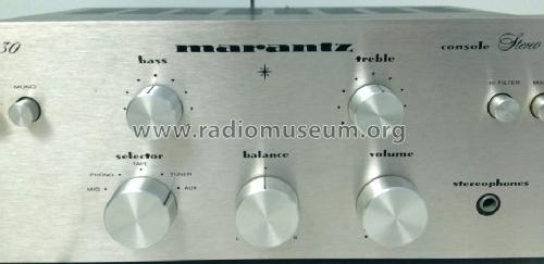 Stereo Console Amplifier 1030; Marantz Sound United (ID = 1689962) Ampl/Mixer