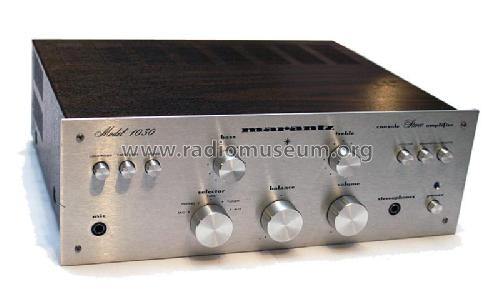 Stereo Console Amplifier 1030; Marantz Sound United (ID = 2036567) Ampl/Mixer