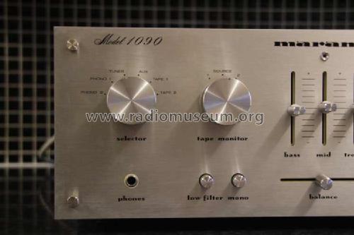 Console Stereo Amplifier 1090-T; Marantz Sound United (ID = 1582431) Ampl/Mixer