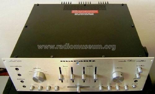 Console Stereo Amplifier 1120; Marantz Sound United (ID = 2344330) Verst/Mix