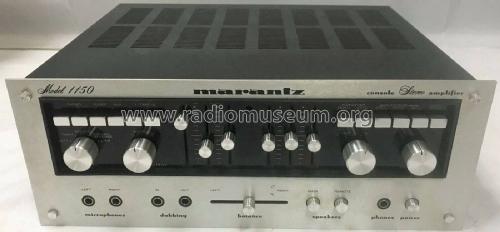 Console Stereo Amplifier 1150; Marantz Sound United (ID = 2554735) Ampl/Mixer