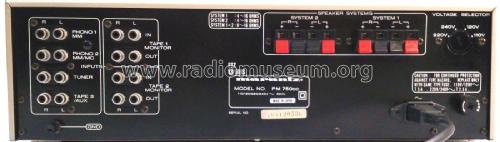 Console Stereo Amplifier PM750DC; Marantz Sound United (ID = 2076765) Verst/Mix