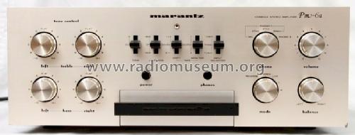 Console Stereo Amplifier PM-6A; Marantz Sound United (ID = 1353151) Ampl/Mixer