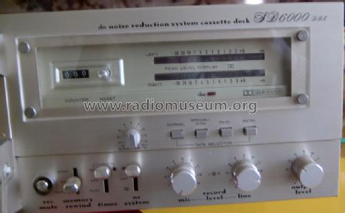 DBX noise reduction system cassette deck SD6000 DBX; Marantz Sound United (ID = 1608058) R-Player