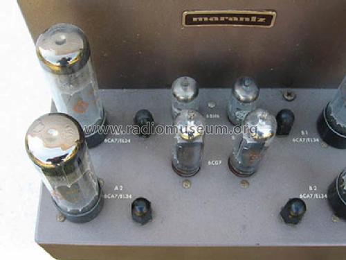Stereo Power Amplifier Model 8B; Marantz Sound United (ID = 656066) Ampl/Mixer