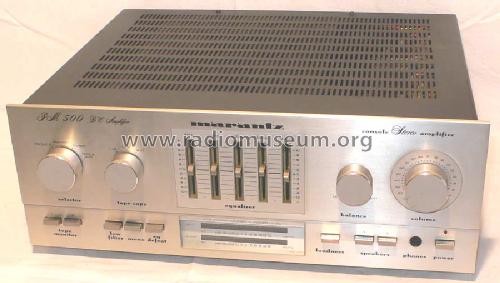 Stereo Console Amplifier PM500 DC PM500; Marantz Sound United (ID = 300527) Ampl/Mixer