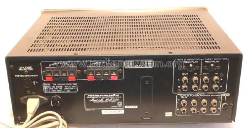 Stereo Console Amplifier PM500 DC PM500; Marantz Sound United (ID = 300528) Ampl/Mixer