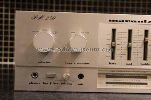 Console Stereo Amplifier PM250; Marantz Sound United (ID = 1583046) Ampl/Mixer