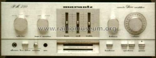 Console Stereo Amplifier PM250; Marantz Sound United (ID = 551503) Ampl/Mixer