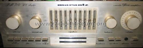 Console Stereo Amplifier PM-710 DC; Marantz Sound United (ID = 418162) Ampl/Mixer