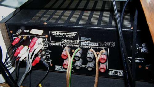 Digital Monitoring Amplifier PM-84II PM-84MK2; Marantz Sound United (ID = 232523) Ampl/Mixer