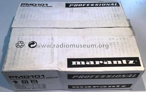 Portable Cassette Recorder PMD101 PMD101U; Marantz Sound United (ID = 2550625) R-Player