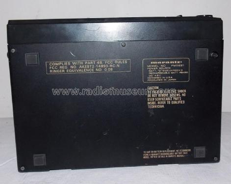 Portable Professional Cassette Recorder PMD221; Marantz Sound United (ID = 1951049) Reg-Riprod